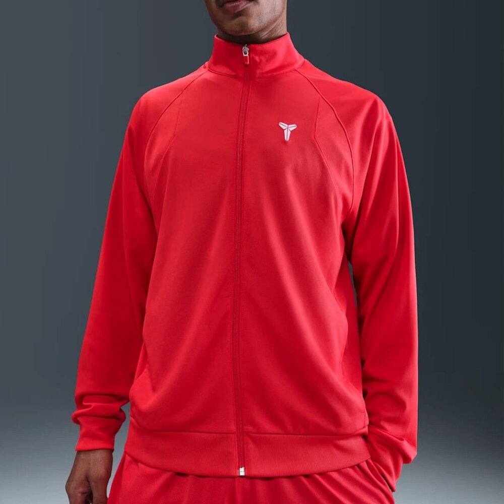 Nike Kobe Dri-FIT Knit Lightweight Jacket Full Zipper Red L XL 2XL HJ8097-010